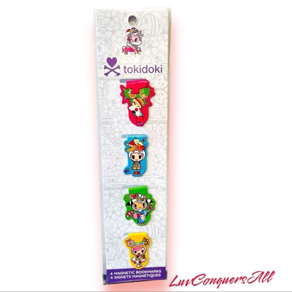 Tokidoki Kawaii All Stars Magnectic Bookmark
